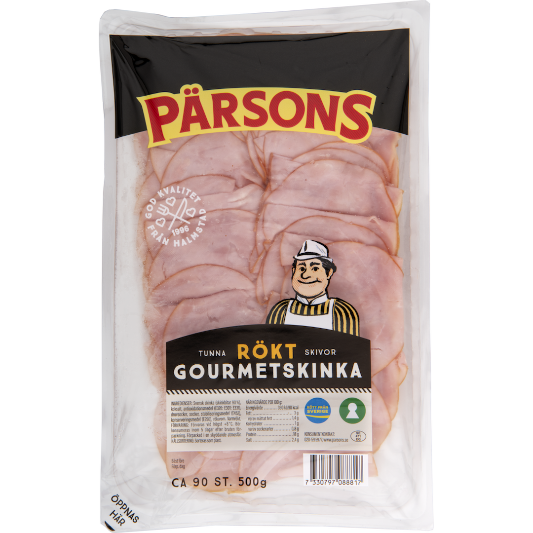 Rökt Gourmetskinka 500g