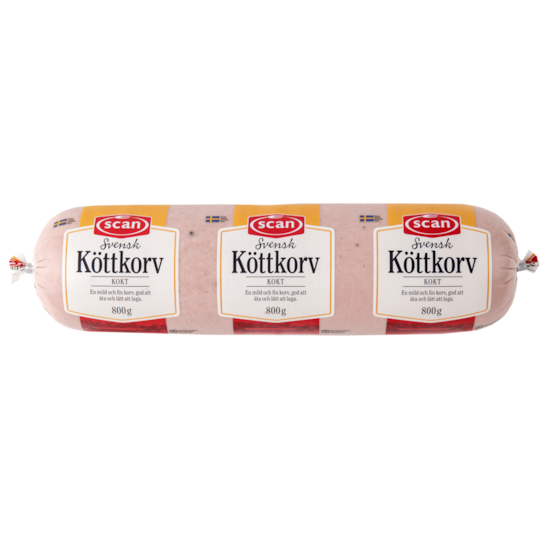 Köttkorv kokt