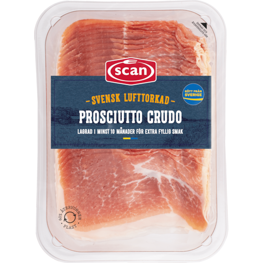 Prosciutto Crudo, skivad