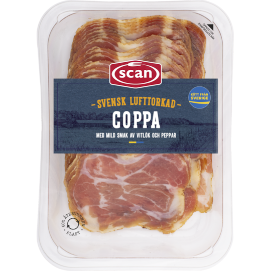 Coppa, skivad